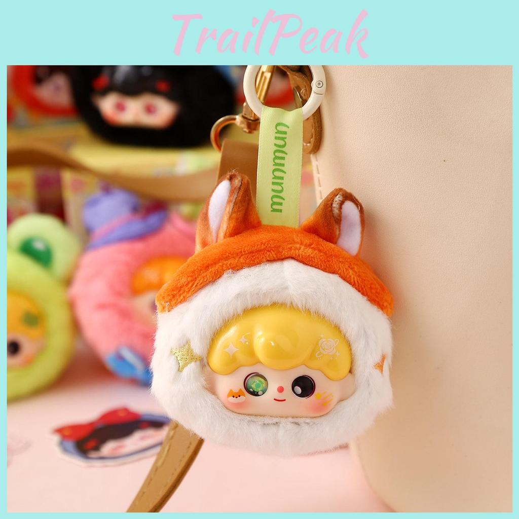 Baby Three Plush Blind Box Toy Pendant With Sensory And Cognitive Skills For Kids Birthday Gift