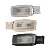 Car Interior Reading Light Dome Lamp Sun Visor Make Up Light Gray/Black/Beige for Golf 6 CC Replacement Parts