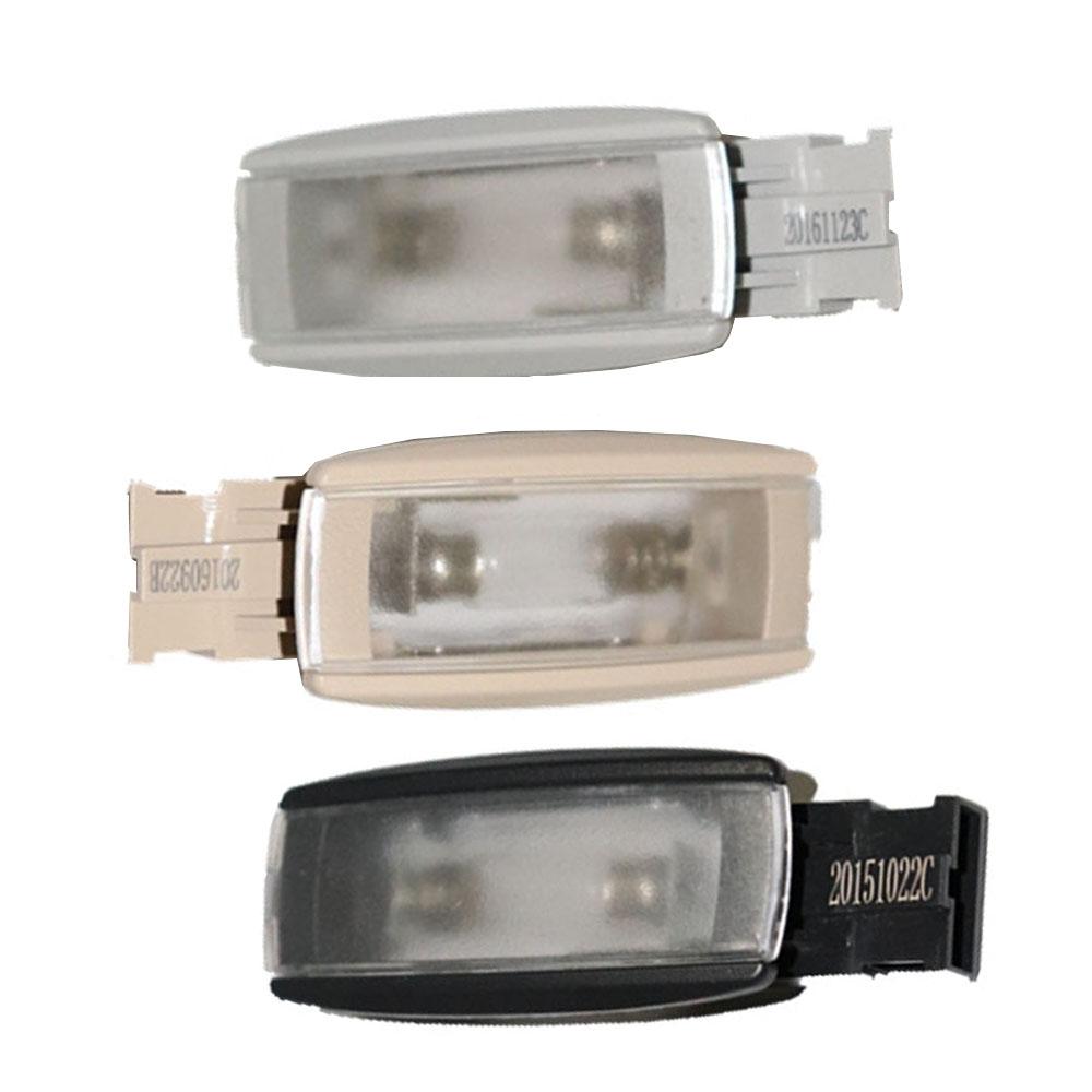 Car Interior Reading Light Dome Lamp Sun Visor Make Up Light Gray/Black/Beige for Golf 6 CC Replacement Parts