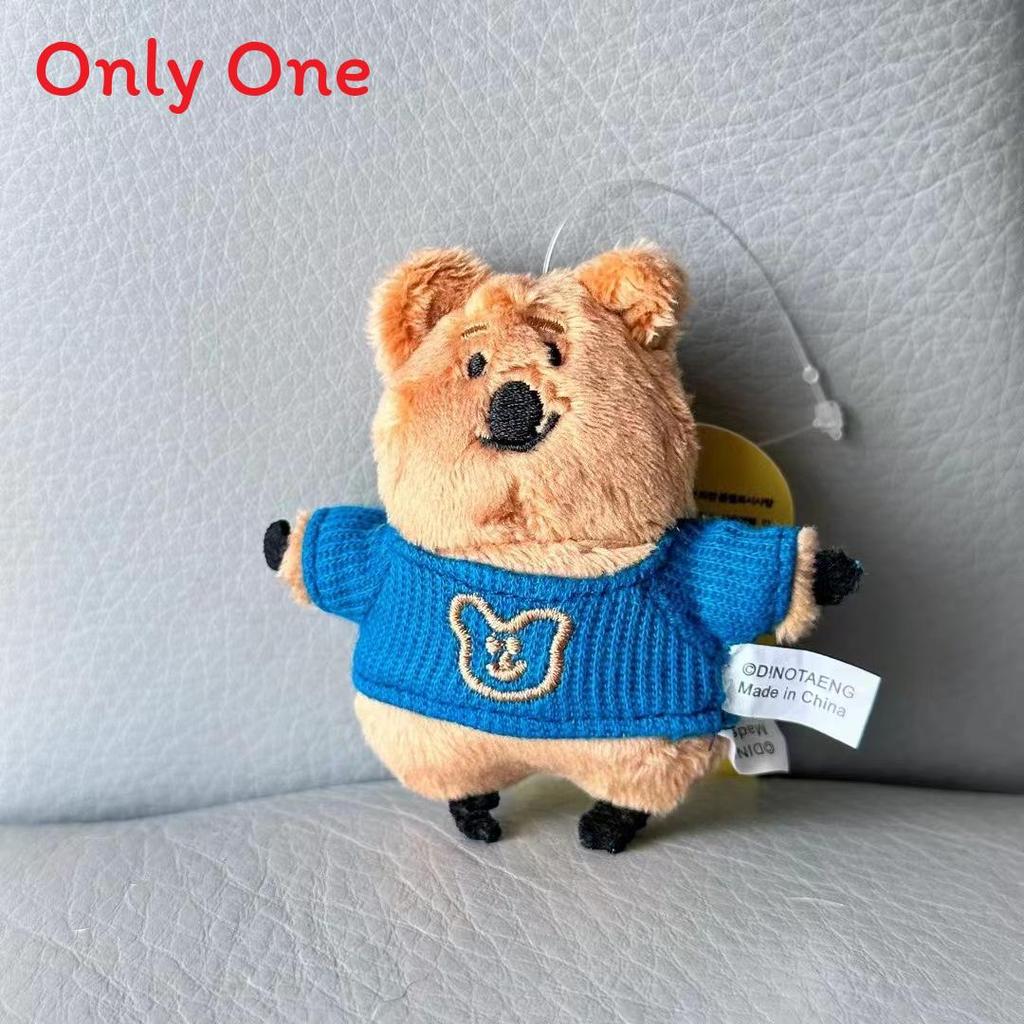 Bear Kangaroo Plush Keychain With Christmas Hat For Kids Gift And Collectible Decor