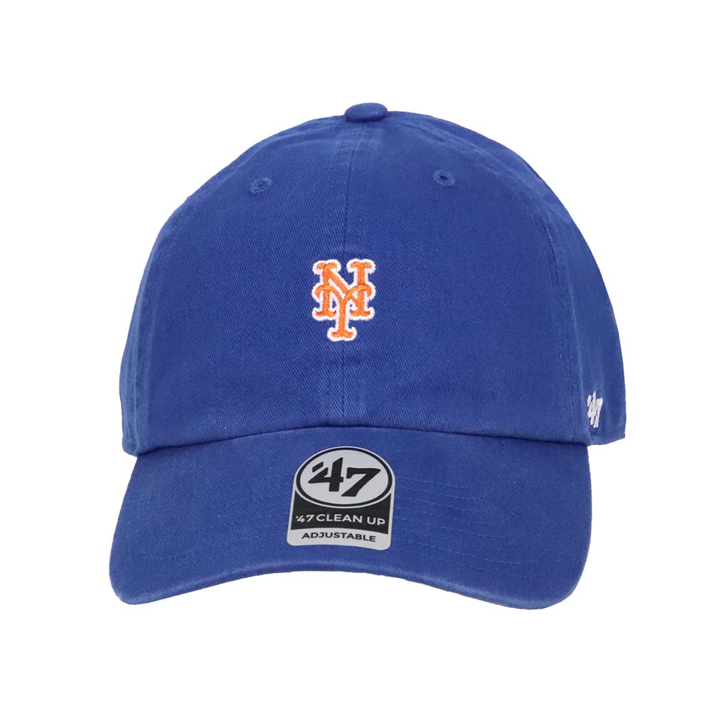 47 Brand Cap MLB New York Mets Clean Up Royal Blue Women's Men's