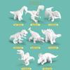 Cartoon Dinosaur DIY Painting Animal Dinosaur Doll Hand-made Graffiti Dinosaur  Art Supplies