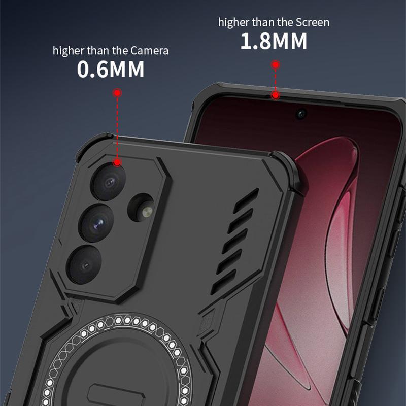 For Samsung Galaxy A56 5G Heat Dissipation Case Samsung Galaxy A06 A16 A26 A36 A56 Cover Shockproof Magsafe Wireless Charge Case