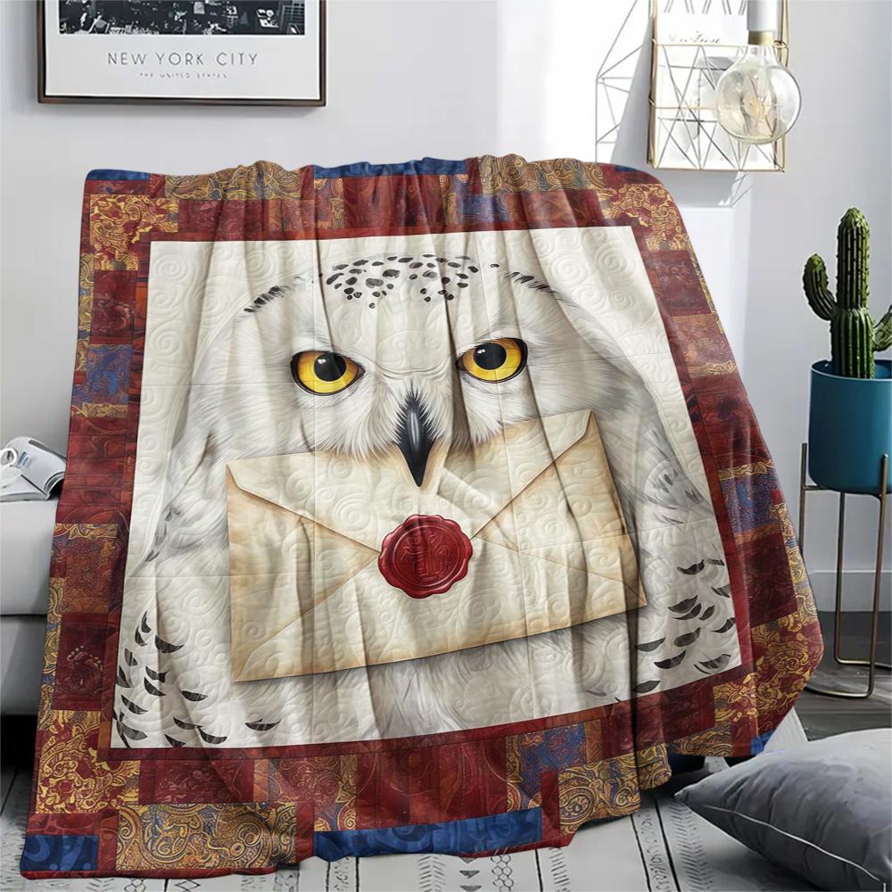 1 Manta de Franela con Estampado de Dibujos Animados, Alta Calidad, Cómoda para Todas las Estaciones, Decoración del Hogar, Calidez y Confort, Perfecta para Regalo de Navidad o Cumpleaños