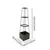 Garden Bed Planter with Trellis for Tomatoes And Climbing Plants