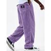 Autumn new men's retro vertical striped corduroy loose straight casual trousers