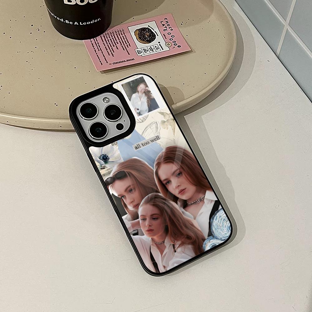 1PC Actress S-sadie S-sink Phone Case for Iphone 17 16 15 14 Air 13 12 11 Pro Max Mini Plus Fundas Shell PC+TPU Cover