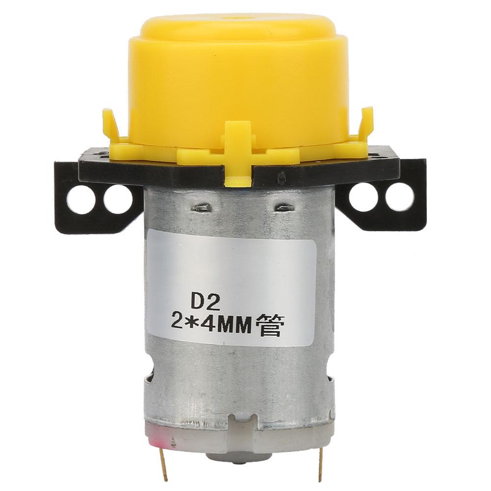  6V   Water Liquid Peristaltic Pump For Aquarium   Analytical 2*4mm(White)