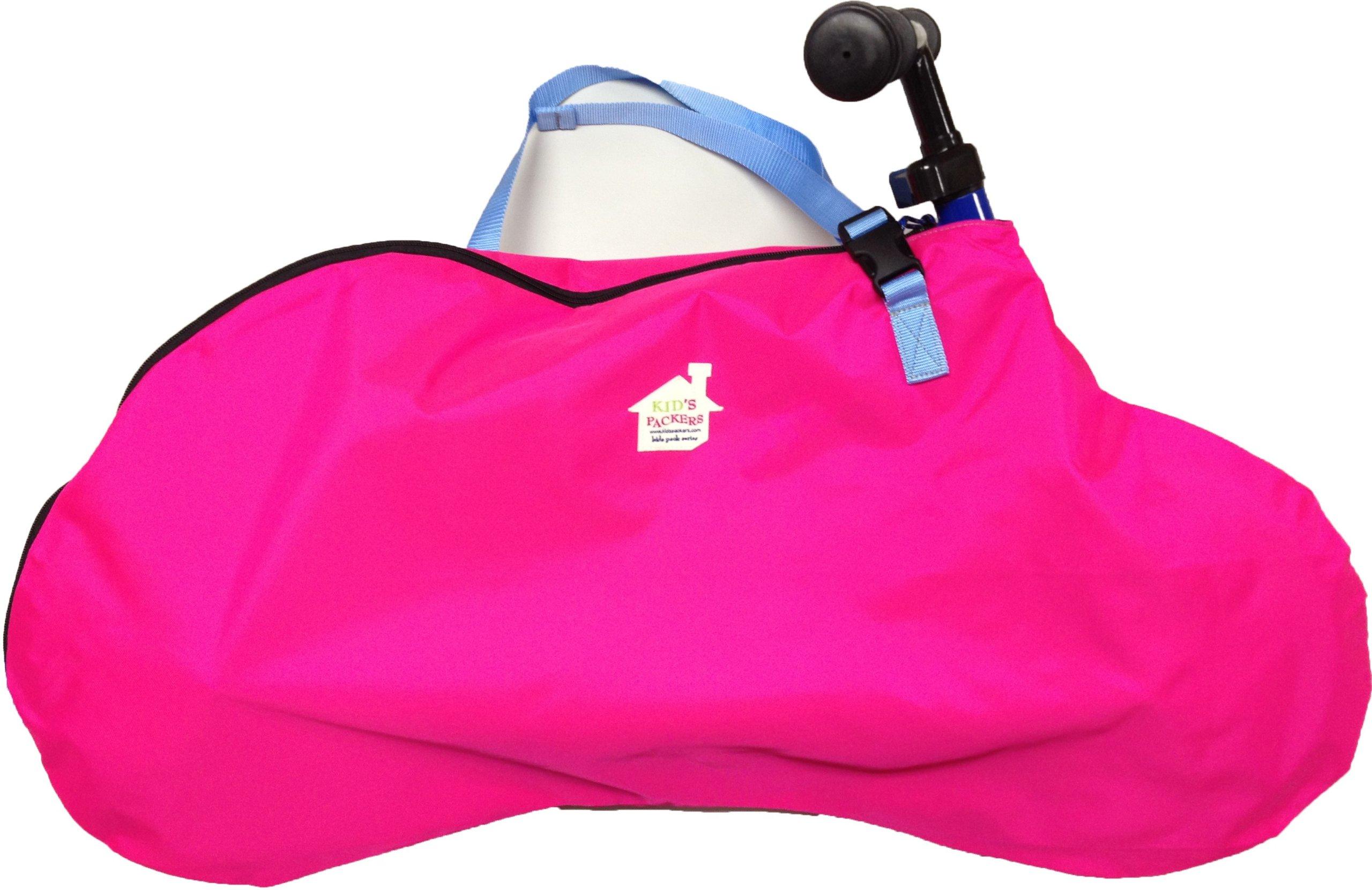 

KID S PACKERS Strider Carry Bag/Neon Pink x Pastel Blue