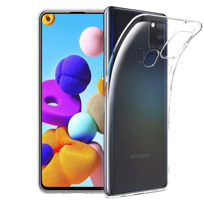 Coque - VCOMP - Samsung Galaxy A21S - UltraSlim - Ajustement parfait - Transparent