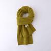 Premium Australian Merino Wool Scarf - Unisex Winter Warmth, Solid Colors