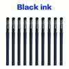 10/100pcs Gel Pen Set 0.5mm Perfect Smooth Writing For Students Exams Office School Supplies Ball-point Pen