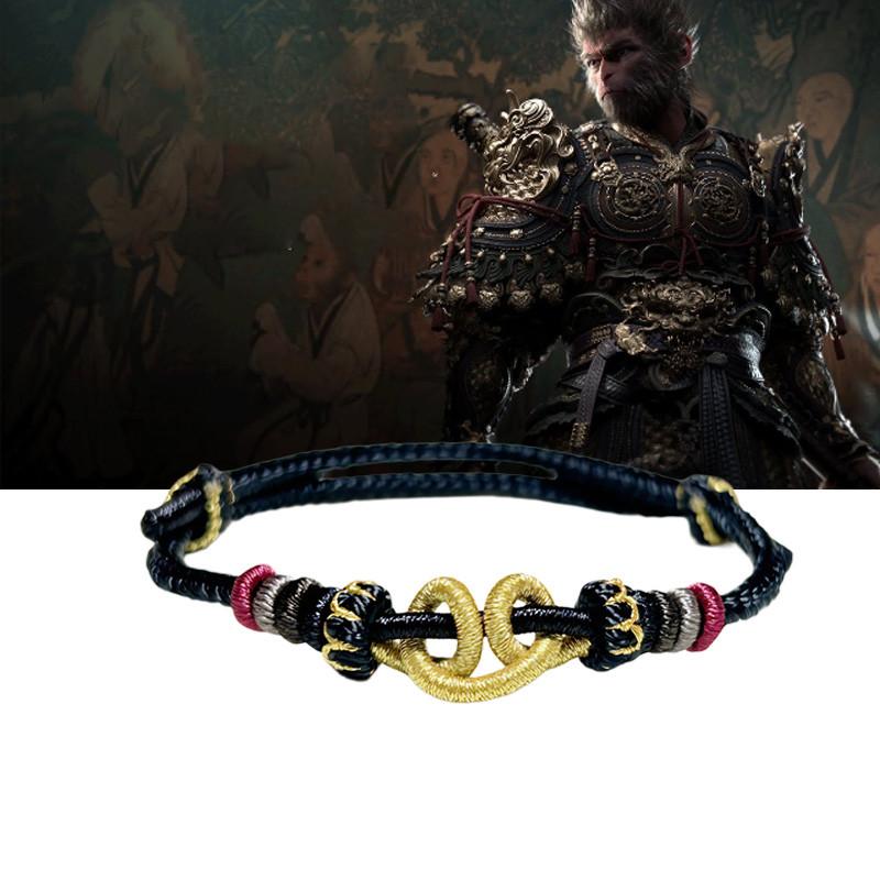 Wukong Black Myth Neutral Hand Woven Couple Bracelet Gift Leisure Accessories