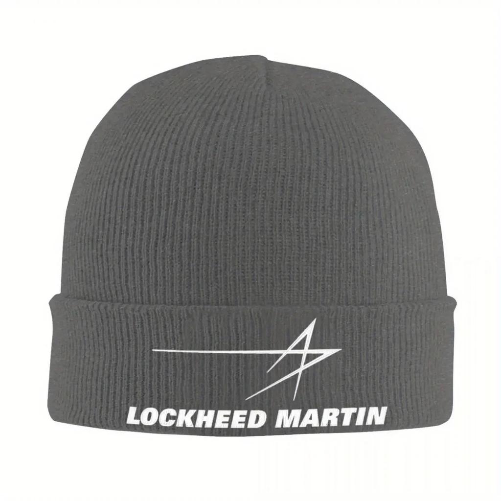New Lockheed Knitted Hat Beanie Autumn Winter Hat Warm Street Cap Unisex Women