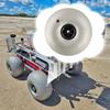 Beach Cart Wheel 16 Inch Balloon Tire Inflatable Folding Wheel for Kayak Fishing Wagon Heavy Duty