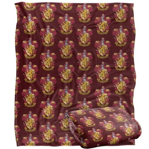 HARRY POTTER Gryffindor Wiederholungsdruck Decke