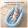 Portable Folding Baby Bathtub: Multi-functional for Sitting and Lying Down - Ideal for Infants and Toddlers.