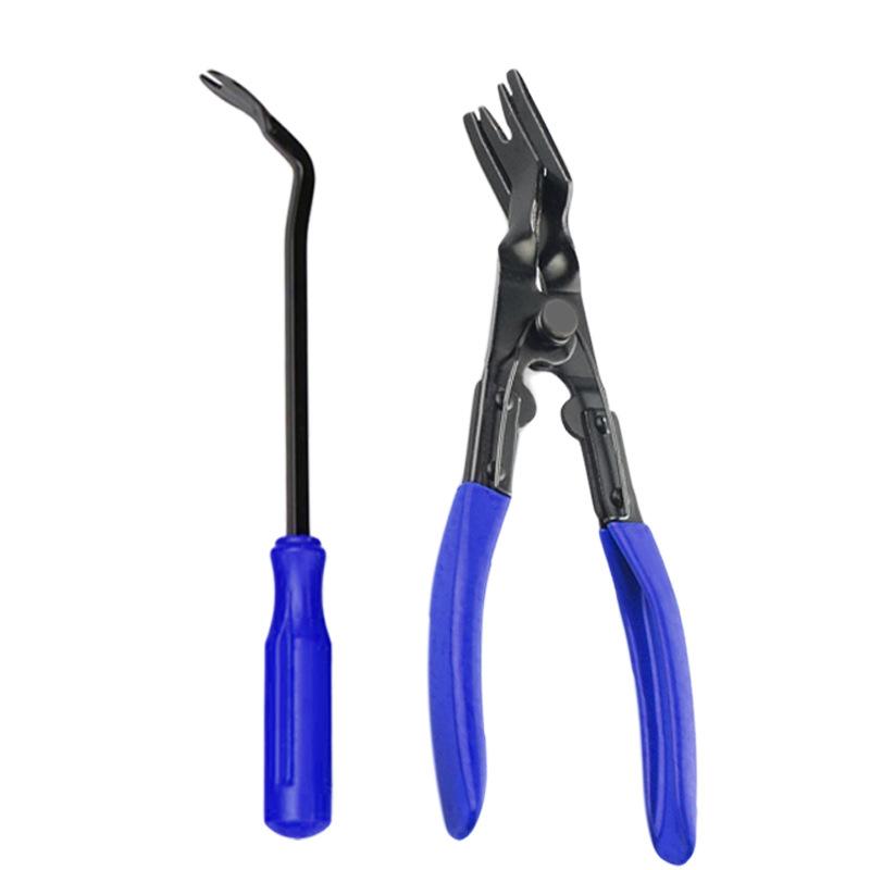1-4pcs Auto Body Panel Door Fastener Car Clip Removal Pliers Tool Kit - Push Pin Trim Removal Pry Tool Repair Set for Automotive