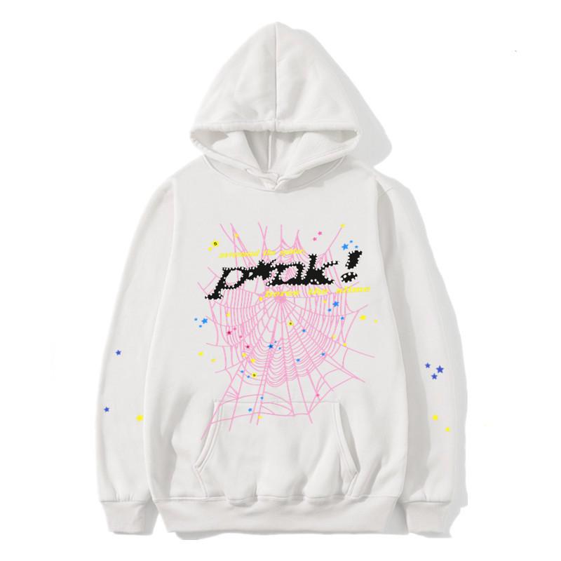Unisex Hip Hop Hoodica s písmenom 555555 - Trendy mikina na jar/jeseň pre páry S