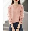 Dme Women's Loose Fit Embroidered Sweatshirt