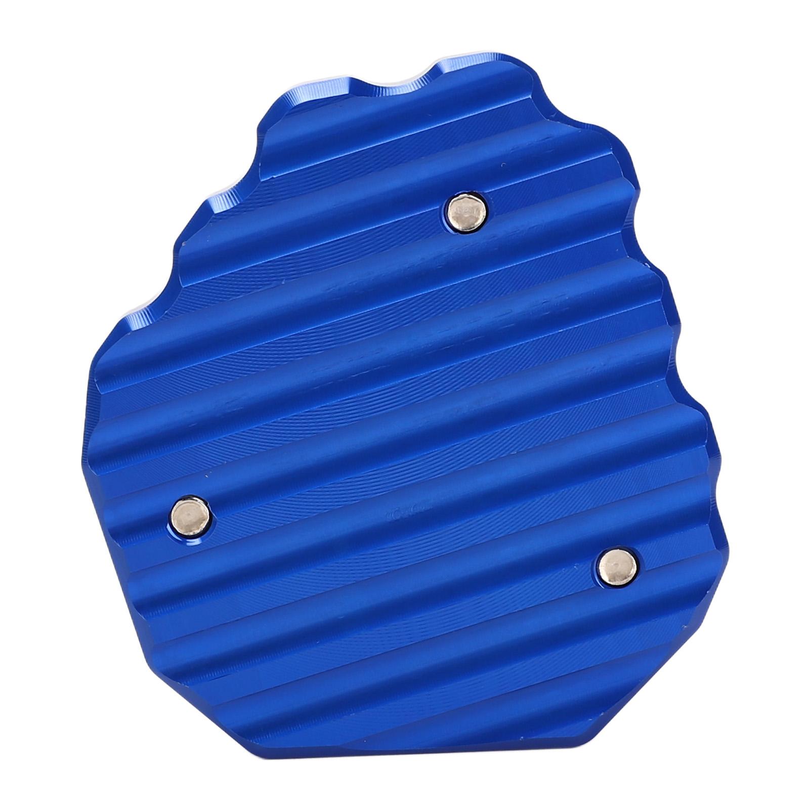 

Motorcycle Side Stand Extension Pad Kickstand Enlarger Aluminium Alloy Replacement for KYMCO KRV180 2021+ Blue синій