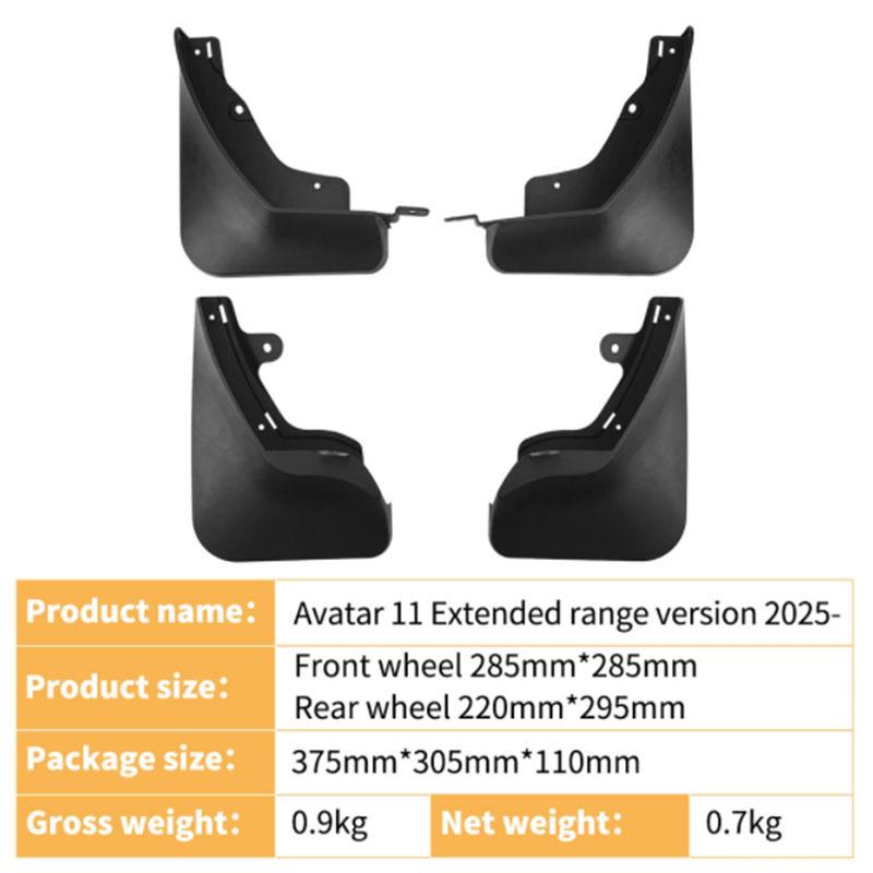 Compatible Fender for 2025 Avatr 11 Extended Range - Cross-border Car Tire Modification