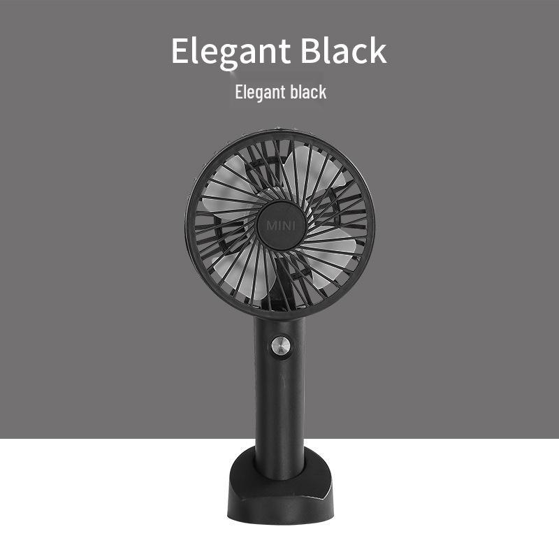 Portable USB Rechargeable Cartoon Mini Fan with Long Battery Life for Summer Cooling