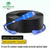 AIENKIS Outdoor Single-Mode Armored Pre-terminated Fiber Optic Cable