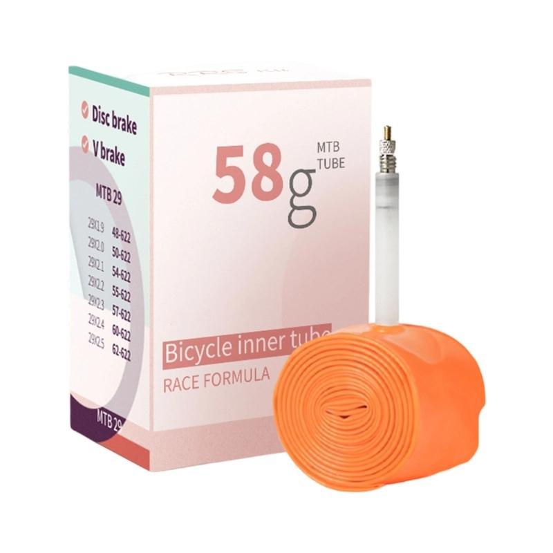 Light Weight Bike Interior Tire Tube Puncture Resistant Mountain Bike Inner Tube Replacement Tube Easy to Use