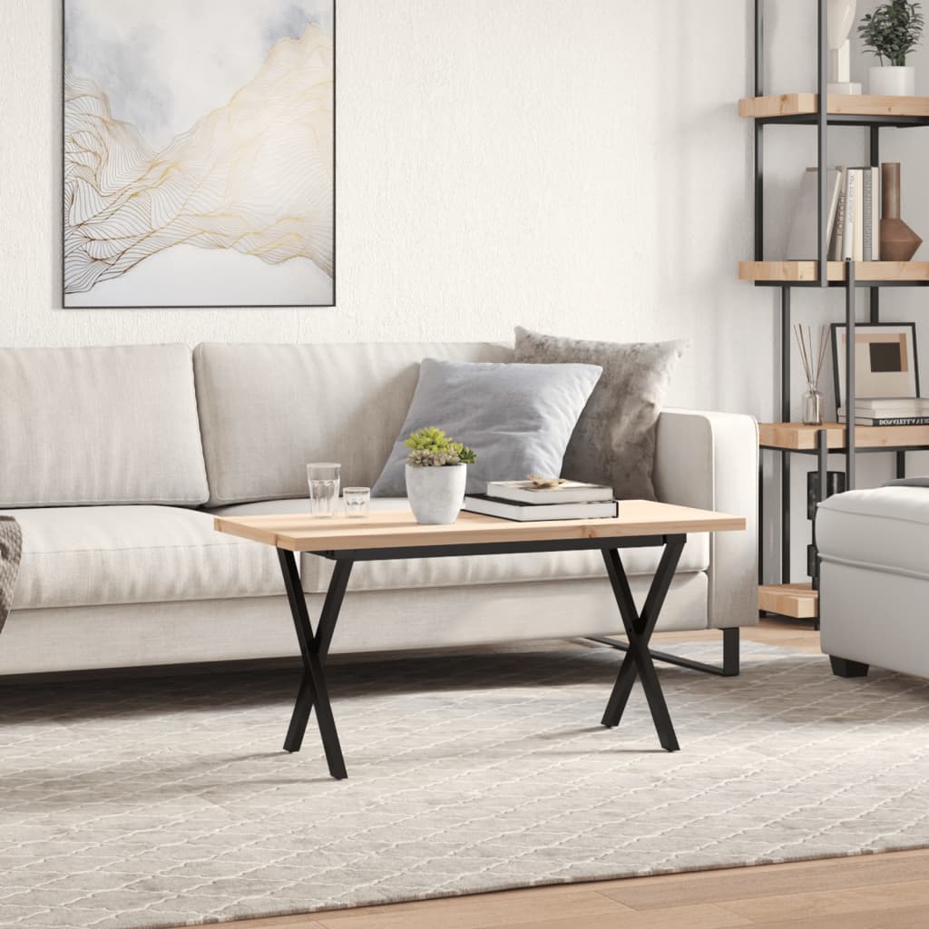Vidaxl Stolik Kawowy Z Nogami W Kształcie Litery X, 90X40X45,5 Cm