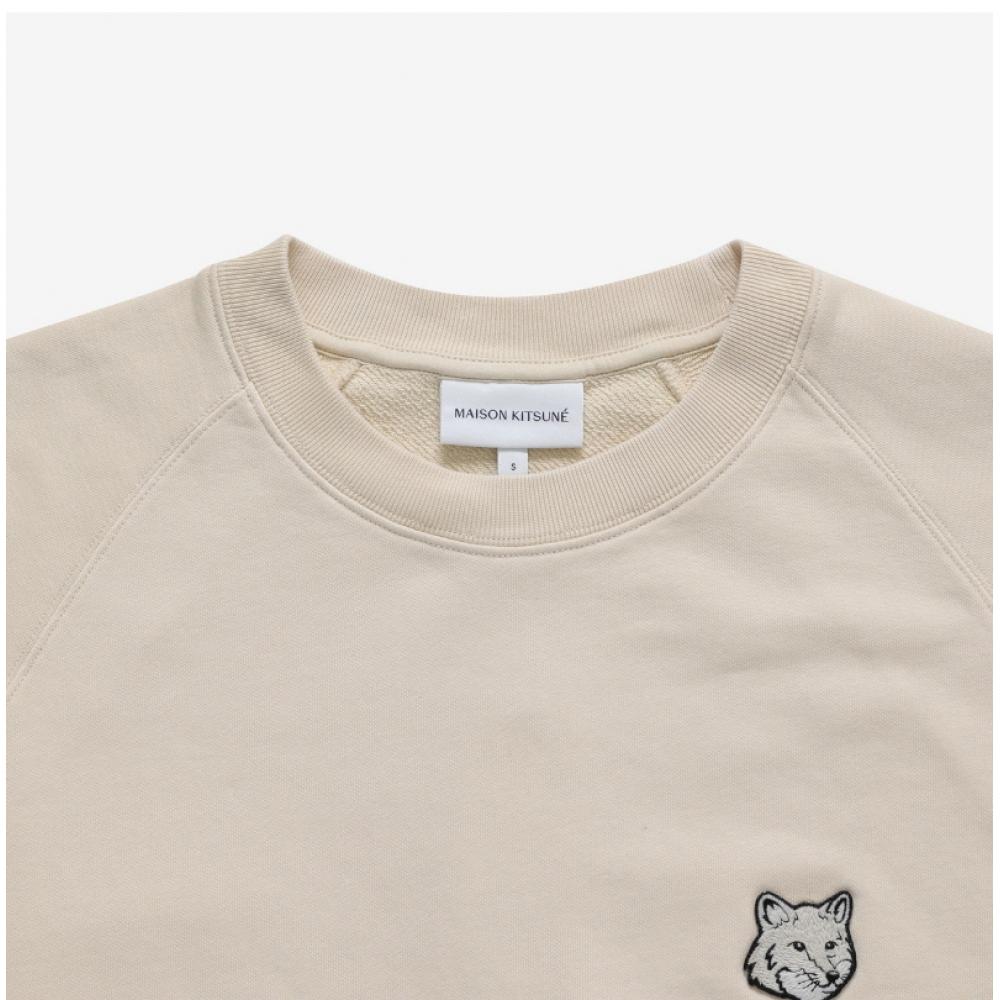 MaiSon KitSune Mm00304km0001 P205 Bold Fox Head Patch Men S SweatShirt
