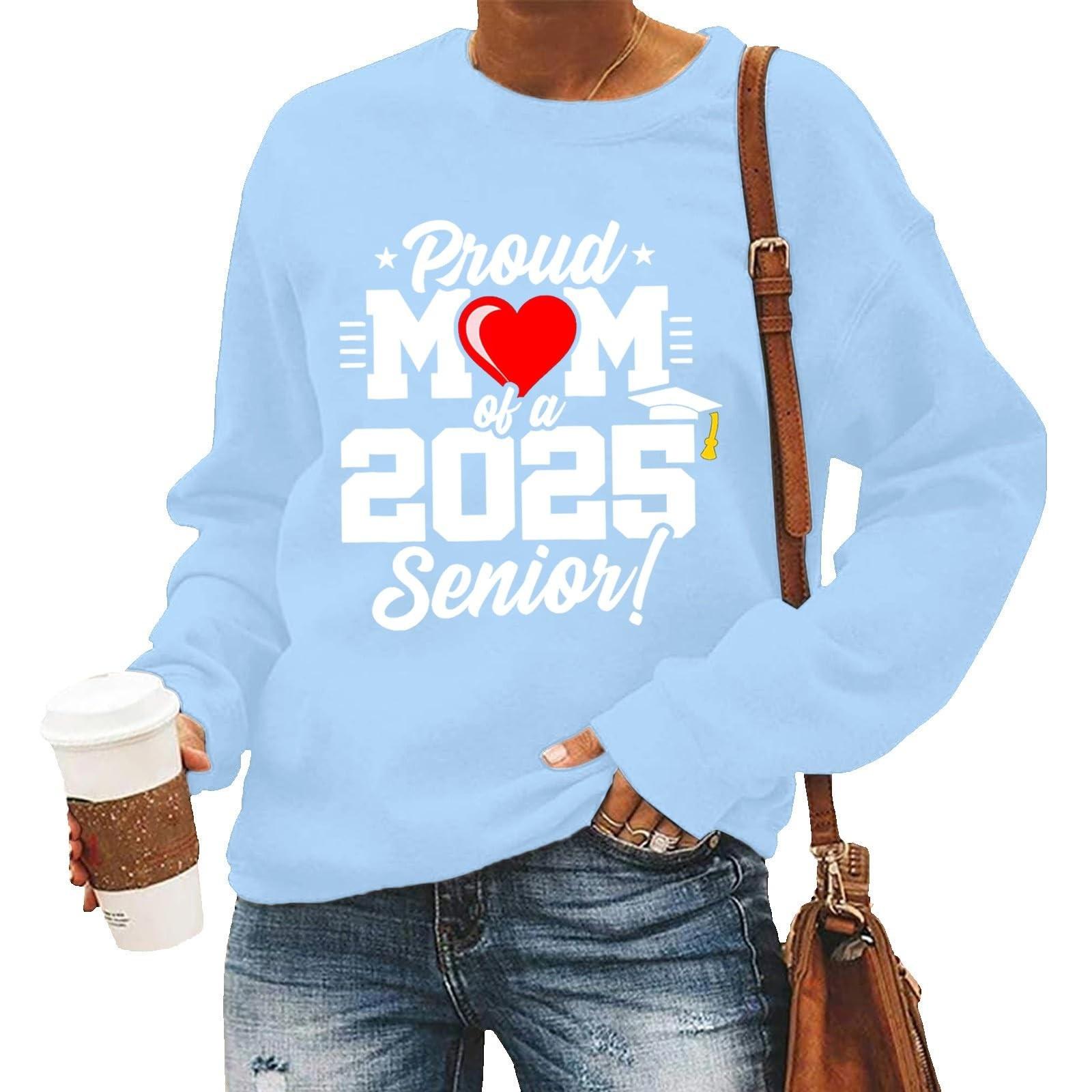 Женские топы с круглым вырезом и принтом из хлопка — фото 7