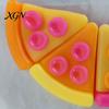 Pizza Piece Fidget Toy Cheese Squeeze Stress Relief Mini Sensory Kids Home Office Worker Soft Stretchy Simulation Food