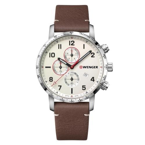 WENGER Attitude Watch 01.1541.119 - Grey Dial, Swiss Made, 100m Waterproof