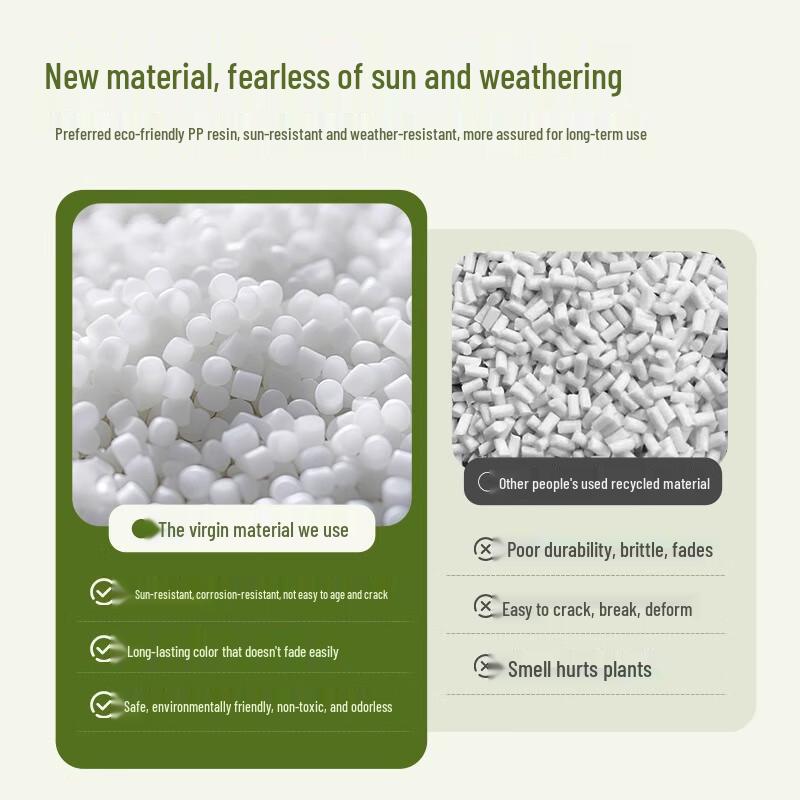 Zhiyu Prodyšné pryskyřičné plastové květináče