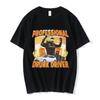 Fashion Professional Drunk Driver Funny T-Shirt Men's Women Vintage Short Sleeve T-shirts 100% Cotton Casual Oversized T Shirts