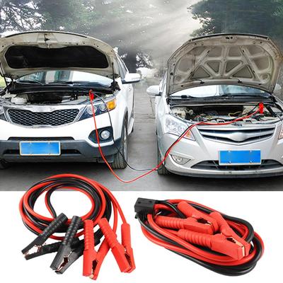 Car Battery Jump Starter 2000A 9.8/13.1 Feet Portable Jumper Cables With Adapter For Motorcycle ATV Car Mower Trailer