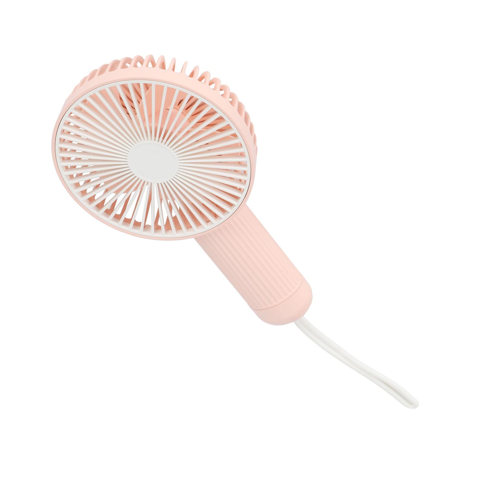 

YS2103 Fan ThreeSpeed Adjustment Portable Handheld Fan for and Outdoor(Pink )