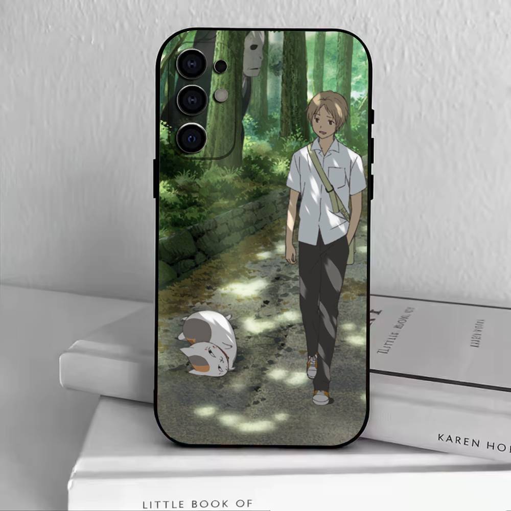 Takashi Natsume and Madara Phone Case For Samsung S25,S24,S21,S22,S23,S30,Ultra,S20,Plus,Fe,Soft Silicone Black Cover