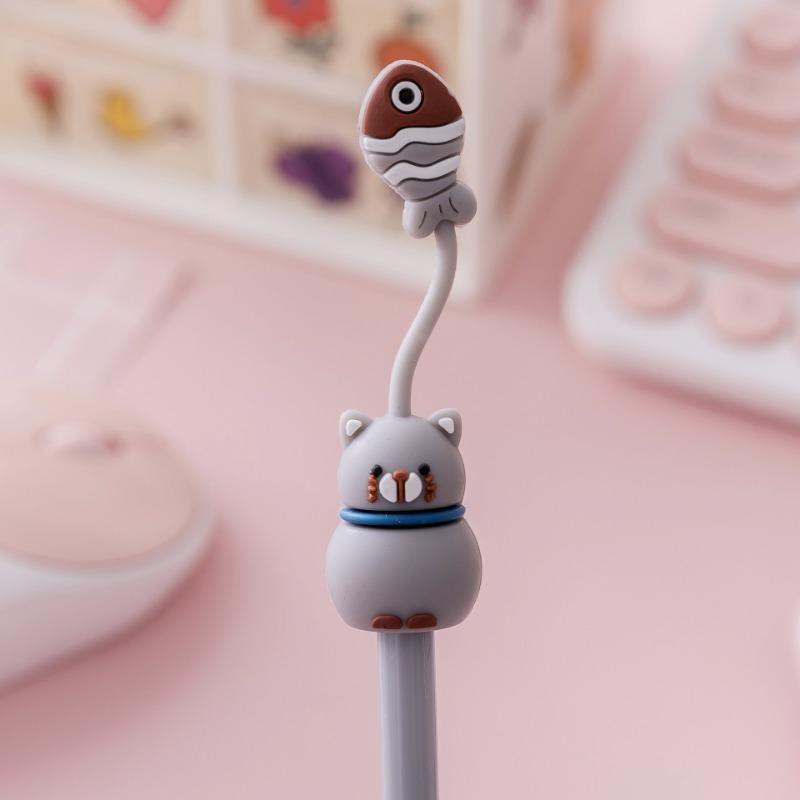 Cartoon Shaped Cute Neutral Pen Creative Ballpoint Signature Pen Student Stationery Gift