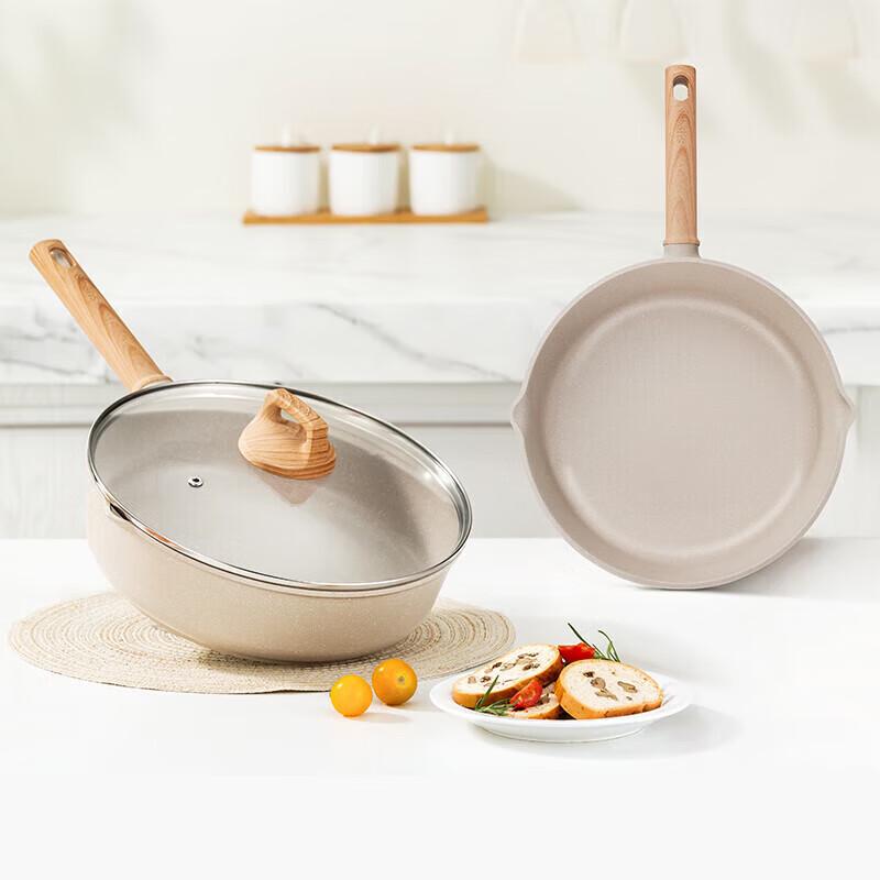 Supor Maifan Stone Non-Stick Deep Frying Pan