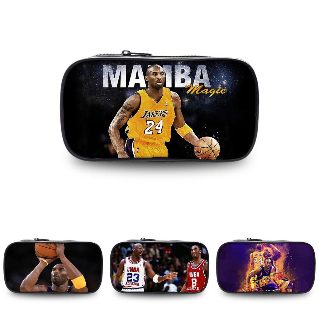 Kobe Bryant Sports Star Pen Case Large Capacity Stationery Organizer For Students