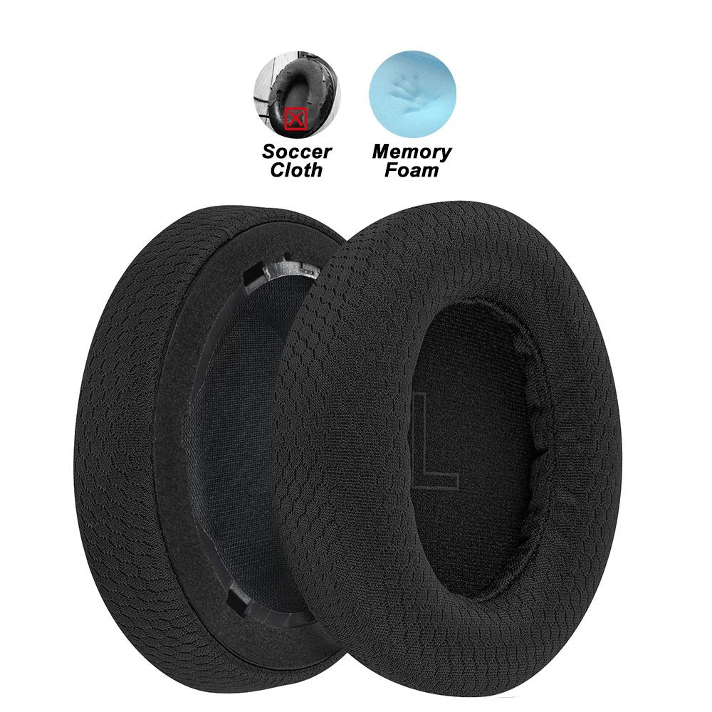 Earphone Pads for Anker Soundcore Life Q20 BT Replacement Pink Earpads Headphones Earmuffs Mesh Memory Covers Sponge Protein