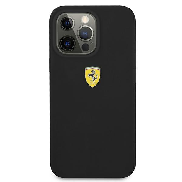 Ferrari Fessihcp13Lbk Iphone 13 Pro / 136,1 Czarny/Black Hardcase Silicone