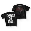 Lady GAGA Graphic Tshirt 20252026 Mayhem Ball Tour Balla O Muori Dance or Die Tshirt Oversized Y2k Short Sleeve Male Clothing