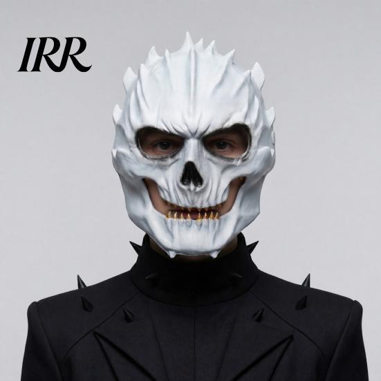 Breathable Halloween Mask Horror Skull Foam Mask, Creepy Full Face Spooky Party Masquerade for Adult, Cosplay Costume Accessories