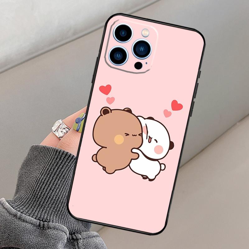 Cute BuBu DuDu Case For iPhone 11 12 13 14 15 16 Pro Max X XS XR 12 13 Mini 14 Plus Cover Coque