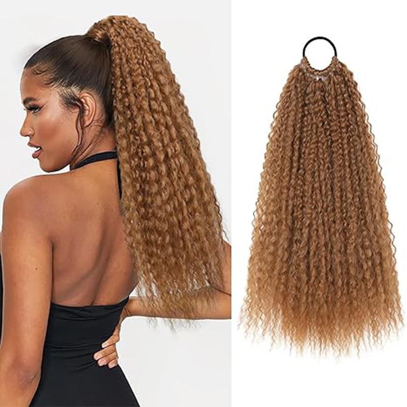 Ponytail Hair Extensions Are Lightweight Fluffy and Curly The Ponytail Is Naturally Soft and Synthetic Suitable for All Girls