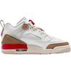 Air Jordan Spizike Low GS White Desert Camo Fire Red Kids Sneakers Sail FQ3950-105