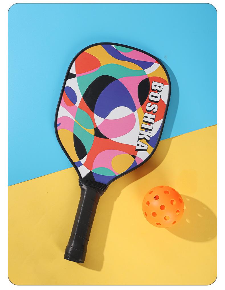 Colorful Pickleball Paddle Set for Students & Adults - Ideal for Training & Entertainment